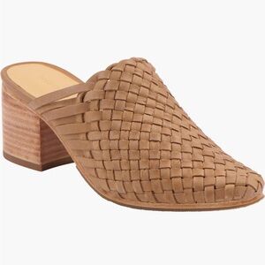 NWOT Nisolo All Day Heeled Mule, 7.5, Almond